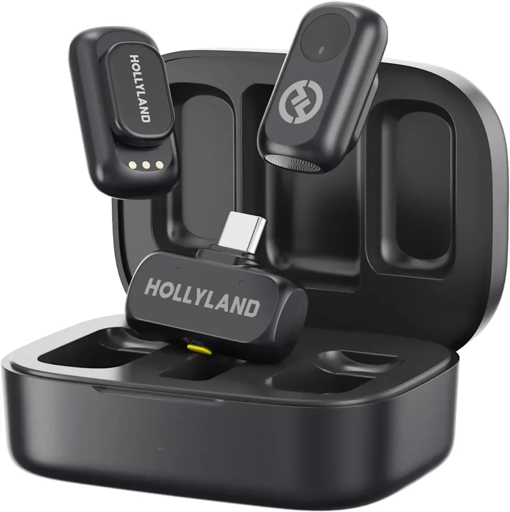 Melhores Microfones para Telemóvel - Hollyland Lark A1 Duo